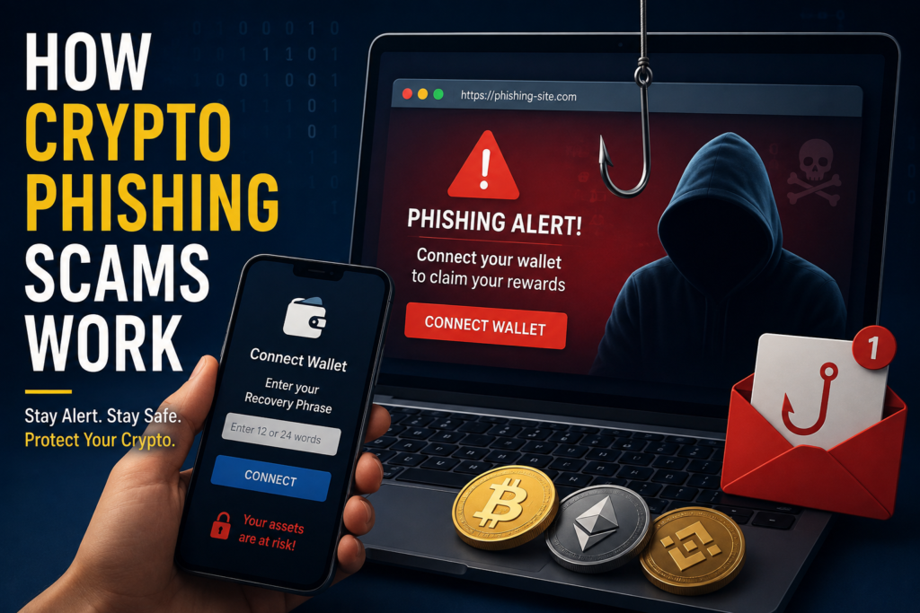 How Crypto Phishing Scams Work