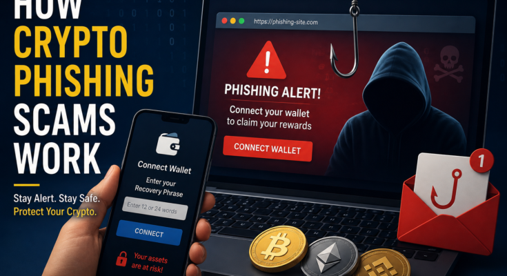 How Crypto Phishing Scams Work